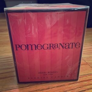 NEW in sealed box. Henri Bendel pomegranate candle